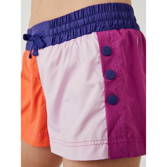 FP MOVEMENT Invigorate Colorblock Shorts / Persimmon Combo - Picture 4 of 6